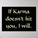 Suche nach karma poster Lustig