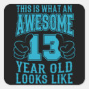 Suche nach 13 jahre aufkleber Junge