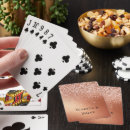 Suche nach rose gold spielkarten Schick
