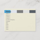 Suche nach zellen visitenkarten Farbe