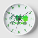 Suche nach st patricks tag wanduhren Feiertag