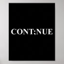 Suche nach semikolon poster Depressionsbewusstsein