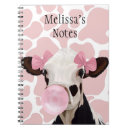 Suche nach kuh kleine notizbücher Rosa