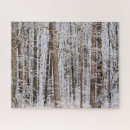 Suche nach der wald puzzle Schnee