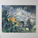 Suche nach mont sainte victoire poster Postenimpressionist