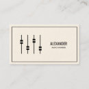 Suche nach toningenieur visitenkarten Elegant