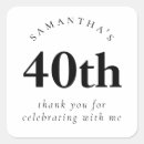 Suche nach vierzig jahre alt aufkleber Schwarz weiß