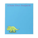 Suche nach dinosaurier notizblock Cartoon