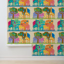 Suche nach bunte elefanten kunst poster Niedlich