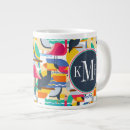 Suche nach tropischer flamingo tassen Monogramm