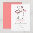 Suche nach rosa flamingos einladungen Tropisch