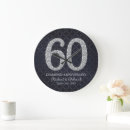 Suche nach 60 hochzeitstag wanduhren Elegant