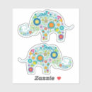 Suche nach niedlicher elefant aufkleber Blume