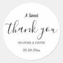 Suche nach dank die wir für hochzeit aufkleber Elegant