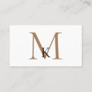 Suche nach initialien visitenkarten Business