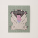 Suche nach niedlicher mops puzzle Cartoon