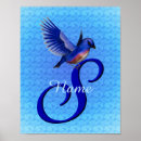 Suche nach blauer vogel poster Für sie