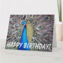 Suche nach pfau geburtstag karten Tiere