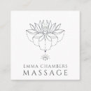 Suche nach lotus blume visitenkarten Massagetherapeut
