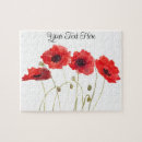Suche nach mohn puzzle Rot