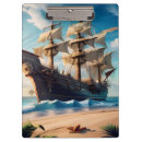 Suche nach piraten klemmbrett Schiff