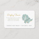 Suche nach trex einladungen Babydusche