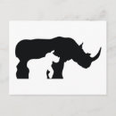 Suche nach schwarzes nashorn postkarten Schwarz weiß