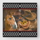 Suche nach cowboy wanduhren Western