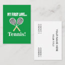 Suche nach tennis visitenkarten Typografie