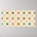 Suche nach damast muster poster Design