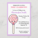 Suche nach lollipop einladungen Lila