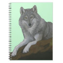 Suche nach grauer wolf kleine notizbücher Tier