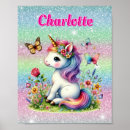 Suche nach einhorn des regenbogens poster Girl