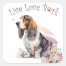 Suche nach basset aufkleber Niedlich
