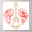 Suche nach music lover poster Guitar