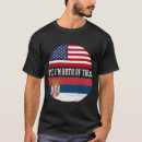 Suche nach serbische flagge tshirts Amerikanisch