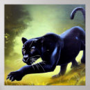 Suche nach schwarzer panther poster Katze