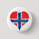 Suche nach norwegen buttons Norwegische flagge
