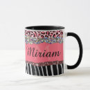 Suche nach rosa zebrastreifen tassen Monogramm