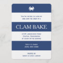 Suche nach clams einladungen Clambake