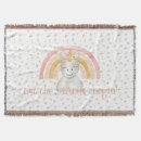 Suche nach regenbogen einhörner decken Für sie