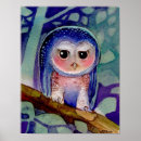 Suche nach blaue eule poster Niedlich