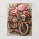 Suche nach floral skull postkarten Schädel