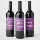 Suche nach hochzeits wein etiketten Lila