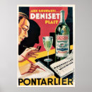 Suche nach vintage französische werbung poster Historisch