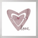 Suche nach pfeil durch das herz poster Liebe