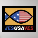 Suche nach jesus der retter poster Patriotisch