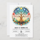 Suche nach magischer baum einladungen Aquarell