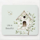 Suche nach weißer vogel mousepads Für sie
