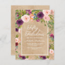 Suche nach rustic birthday party einladungen Botanisch